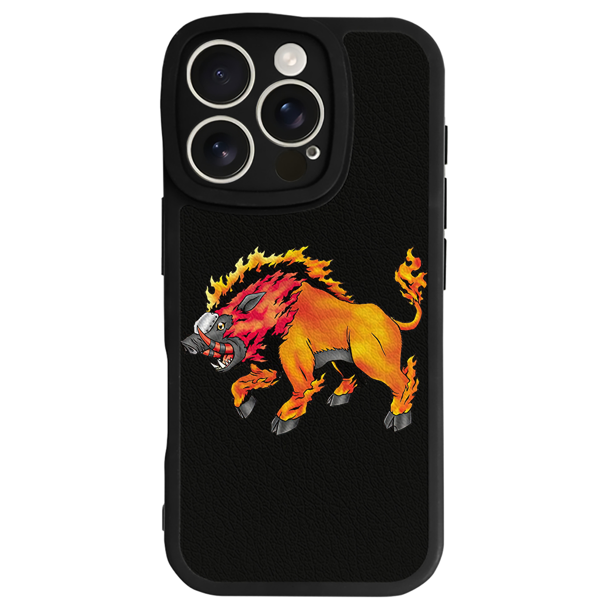 （画像用） Digimon デジタルモンスター/デジモン 【iPhone 16シリーズ対応】シリコンスマホケース（レザー調） 材質：シリコン